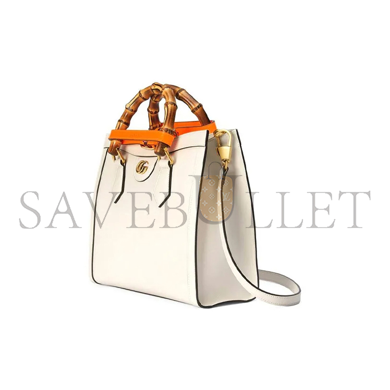 GUCCI DIANA SMALL PYTHON TOTE BAG ‎660195 (27*24*11cm)